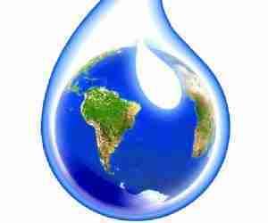 Il ciclo dell'acqua e la progettazione dell'orto in permacultura - goccia d'acqua