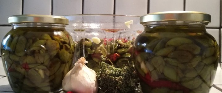 La ricetta delle olive schiacciate sott’olio La ricetta delle olive schiacciate sott’olio